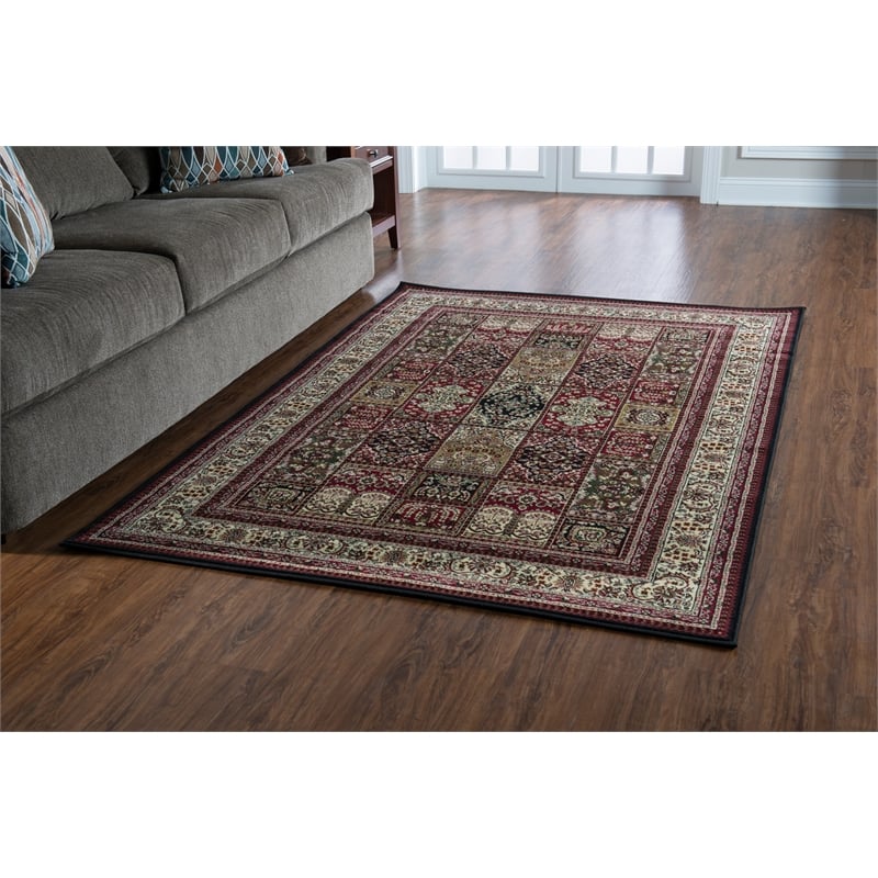 Riverbay Furniture 9' x 12' Area Rug in Red