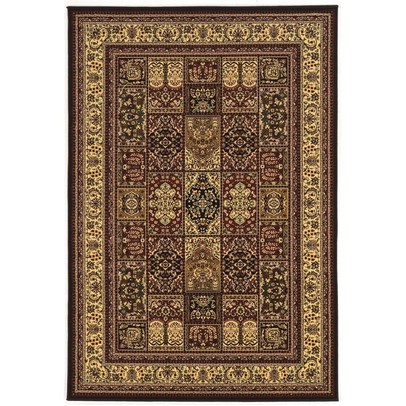 Riverbay Furniture 9' x 12' Area Rug in Red