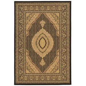 Riverbay Furniture 9' x 12' Area Rug in Black