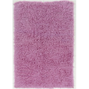 Riverbay Furniture 8' x 10' Flokati Rug in Lilac