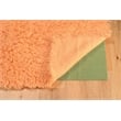 Riverbay Furniture 2' x 3' Flokati Rug in Sherbet
