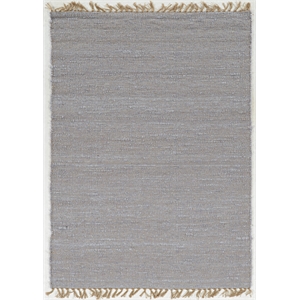 Riverbay Furniture 1'10&quot x 2'10&quot Hand Woven Wool Accent Rug in Lilac