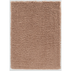 Riverbay Furniture 5' x 7' Shag Area Rug in Sand