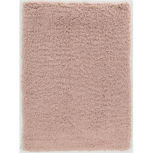 Riverbay Furniture 8' x 10' Shag Area Rug in Blush