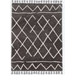 Riverbay Furniture 5' x 7' Area Rug in Gray and Ivory
