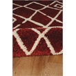 Riverbay Furniture 5' x 7' Area Rug in Rust Ivory