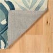 Riverbay Furniture 2' x 3' Hand Tufted Bermuda Rug in Ivory and Blue