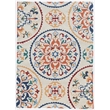 Riverbay Furniture 5' x 7' Hand Tufted Rondels Rug in Ivory