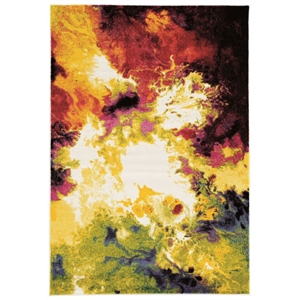 Riverbay Furniture 5' x 7'6&quot Color Volcano Area Rug