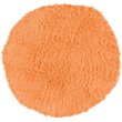 Riverbay Furniture Wool Shag 8' Round Woven Wool Area Rug in Sherbet