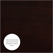 Riverbay Furniture Rubberwood Walnut Brown Pub Table Rectangular 47.25
