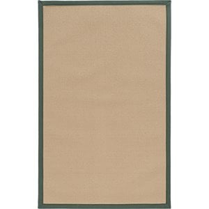 Riverbay Furniture 9'10&quot x 13' Transitional Wool Rug in Sisal and Green