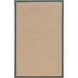 Riverbay Furniture 4' x 6' Transitional Wool Rug in Sisal and Green