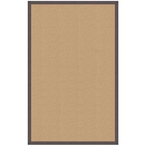Riverbay Furniture 8' x 10'1&quot Transitional Wool Rug in Sisal and Slate