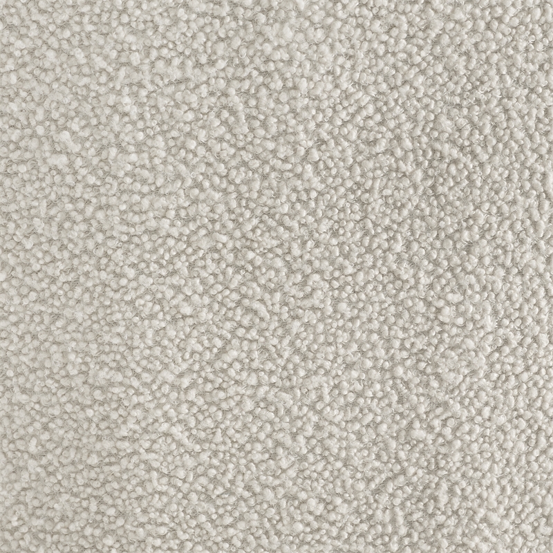 Riverbay Furniture Modern Fabric/Steel Office Chair w/ Wheels in Silver/Natural