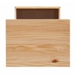 Riverbay Furniture 8-Drawer Transitional Wood Storage Cart w/ Casters in Natural