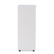 Riverbay Furniture 8-Drawer Transitional Wood Storage Cart in White Wash