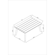 Riverbay Furniture Wood Outdoor Chat Set in Gray