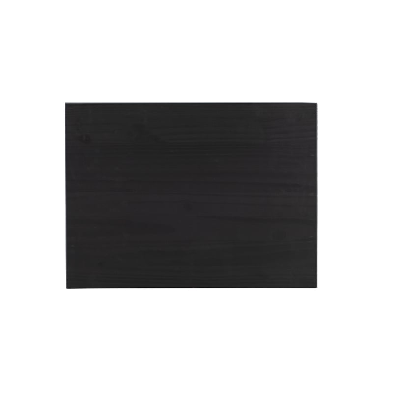 Riverbay Furniture 8-Drawer Transitional Wood Rolling Storage Cart in Black