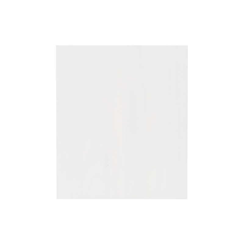 Riverbay Furniture Wood End Table in Antique White