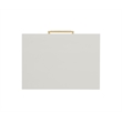 Riverbay Furniture Wood Two Drawer Nightstand in White