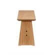 Riverbay Furniture Transitional Wood Corner Dining Nook Set in Natural