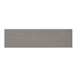 Riverbay Furniture Transitional  Wood Corner Dining Nook Set in Gray