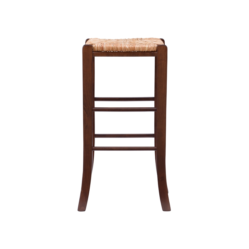 Riverbay Furniture Traditional Backless Set of Two Wood 29