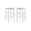 Riverbay Furniture Traditional Backless Set of Two Wood 29