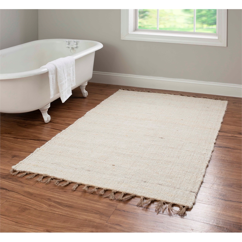 Riverbay Furniture Loop Hand Woven Wool 3'5