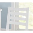 Riverbay Furniture Transitional Beech Wood Set of Two Counter Stools in White
