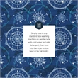 Riverbay Furniture Transitional Washable Polyester 2'x8' Rug in Blue