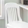 Riverbay Furniture Transitional Wood Set of Two Counter Stools in White