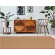 Riverbay Furniture Machine Tufted Wool 8'x11' Rug in Cork Brown and Burnt Orange