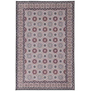 Riverbay Furniture Traditional Woven Polyester 3'3&quotx5' Rug Ivory