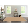 Riverbay Furniture Machine Tufted Wool 8'x11' Rug in Sisal and Ice Blue