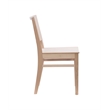 Riverbay Furniture 19'' Mid-Century Wood Side Chair in Natural (Set of 2)
