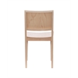 Riverbay Furniture 19'' Mid-Century Wood Side Chair in Natural (Set of 2)