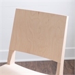 Riverbay Furniture 19'' Mid-Century Wood Side Chair in Natural (Set of 2)