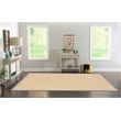 Riverbay Furniture Machine Tufted Wool 8'x11' Rug in Natural and Ice Blue