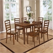 Riverbay Furniture Machine Tufted Wool 8'x11' Rug in Cork Brown and Brown
