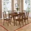 Riverbay Furniture Machine Tufted Wool 8'x11' Rug in Sisal and Burnt Orange