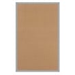 Riverbay Furniture Machine Tufted Wool 8'x11' Rug in Cork Brown and Ice Blue