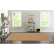 Riverbay Furniture Machine Tufted Wool 8'x11' Rug in Cork Brown and Ice Blue