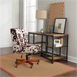Riverbay Furniture Machine Tufted Wool 5'x8' Rug in Cork Brown and Burnt Orange