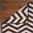 Riverbay Furniture Transitional Reversible Chevron Wool 2'6
