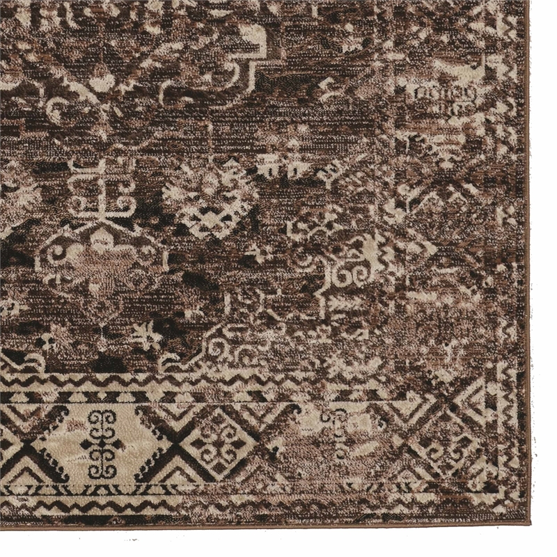 Riverbay Furniture Transitional Power Loomed Polyester 5'x7'6