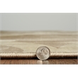 Riverbay Furniture Vintage Polyester 8'x10' Rug in Beige and Sand