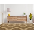 Riverbay Furniture Vintage Polyester 8'x10' Rug in Beige and Sand