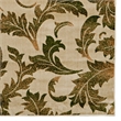 Riverbay Furniture Vintage Polyester 8'x10' Rug in Sand and Green